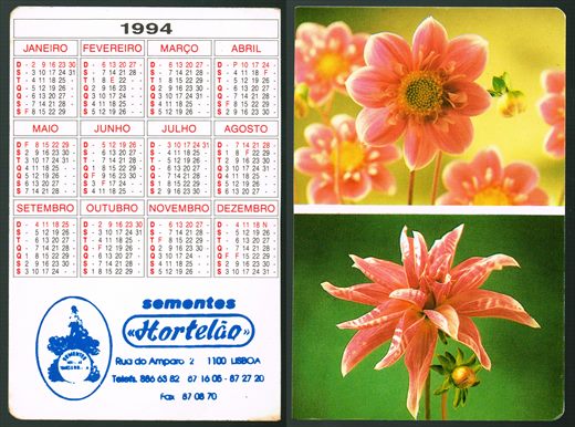 Sementes Hortelao 01-1994