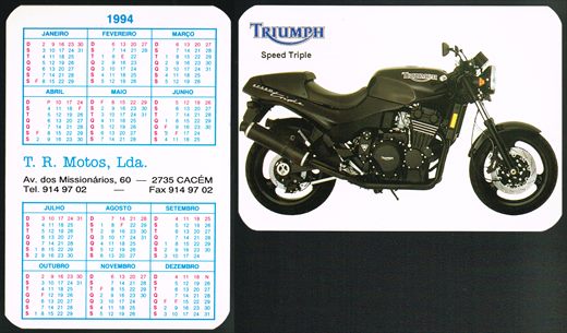 T.R. Motos - Triumph Speed Triple-1994
