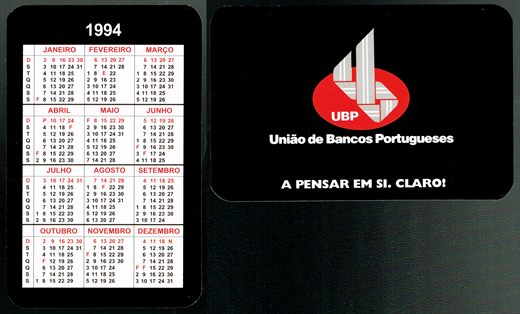 UBP Uniao de Bancos Portugueses-1994