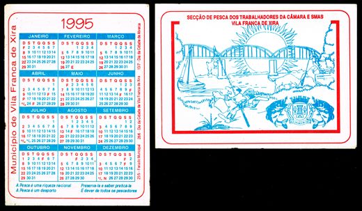 Municipio de Vila Franca de Xira - Seccao de pesca 1995