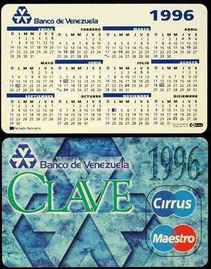 Banco de Venezuela (Clave)-1996
