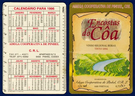 Encostas do Coa - Adega Cooperativa de Pinhel-1996