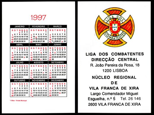 Liga dos Combatentes Nucleo Regional de Vila Franca de Xira 1997