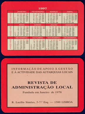 Revista de Administracao Local (1997)
