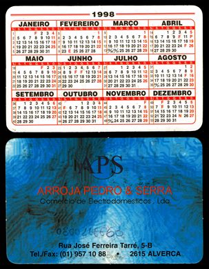 APS Arroja Pedro e Serra 1998
