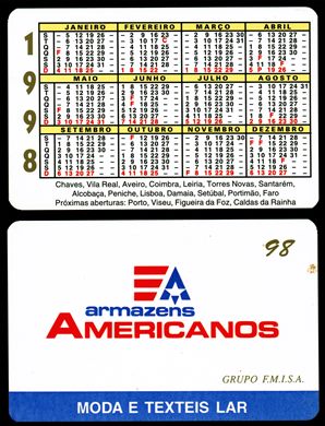 Armazens Americanos 1998