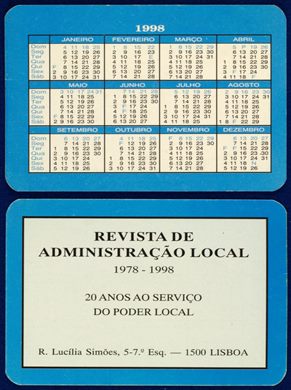 Revista de Administracao Local (1998)