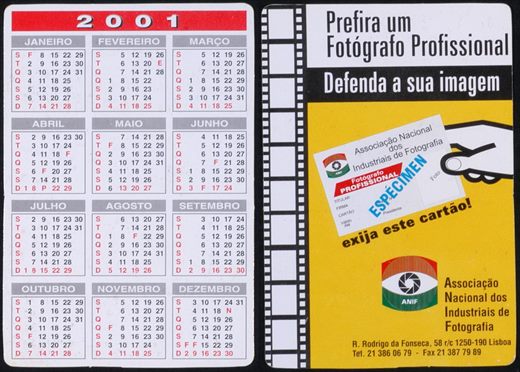 Associacao Nacional dos Industriais de Fotografia (ANIF) 2001