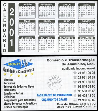 Monti Vip 2001
