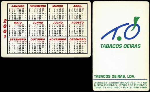Tabacos Oeiras 2001