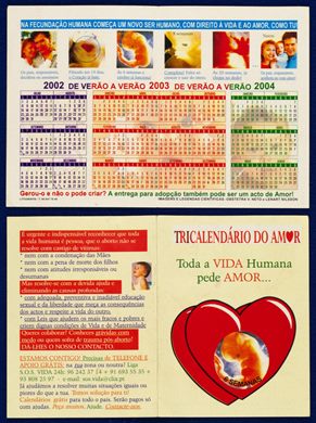 Tricalendario do amor 2002