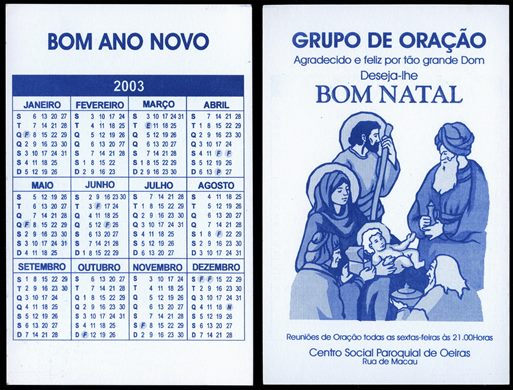 Centro Social Paroquial de Oeiras 2003