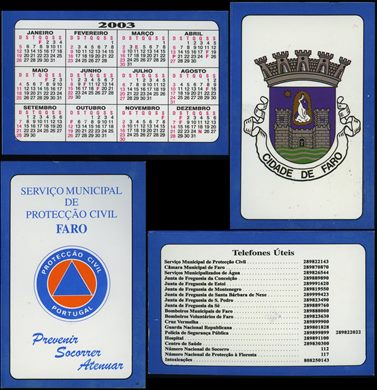 Servico Municipal de Proteccao Civil Faro 2003