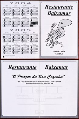 Restaurante Baixamar 2004-2005