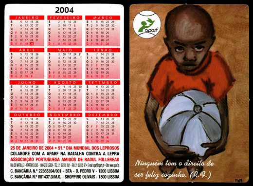 Aparf Associacao Portuguesa Amigos de Raul Follereau 2004 1