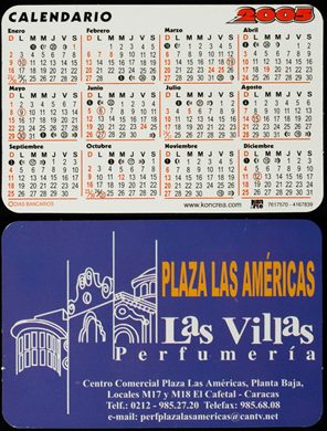 Plaza Las Americas - Las Villas Perfumeria 2005