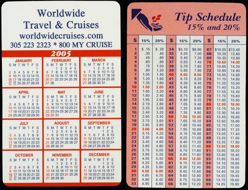 Worldwide Travel-Cruises 2005
