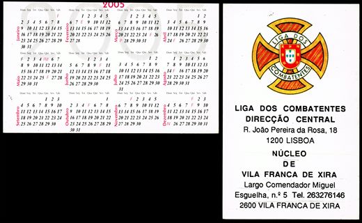 Liga dos Combatentes Nucleo Regional de Vila Franca de Xira 2005