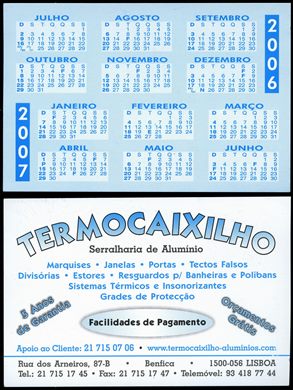 Termocaixilho 2006-2007