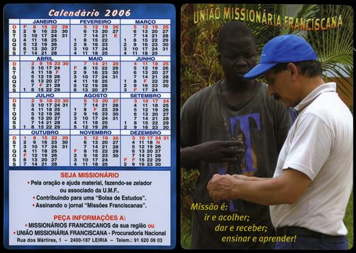 Uniao Missionaria Franciscana 2006