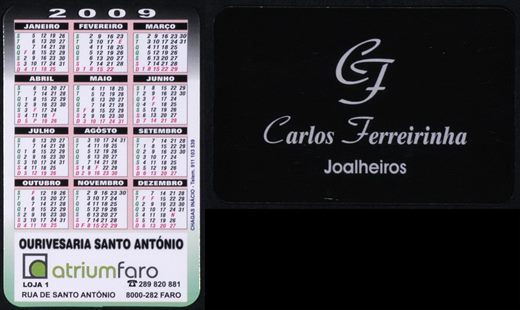 Carlos Ferreirinha - Ourivesaria Santo Antonio 2009