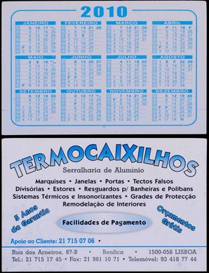 Termocaixilhos 2010