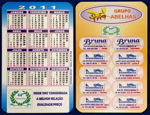 Grupo Abelhas 2011