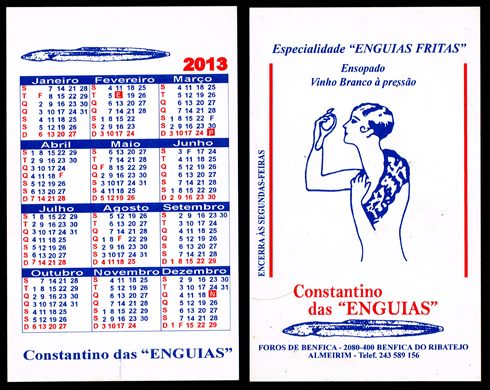 Constantino das Enguias 2013