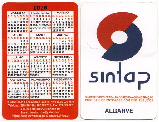 Sintap Algarve 2016