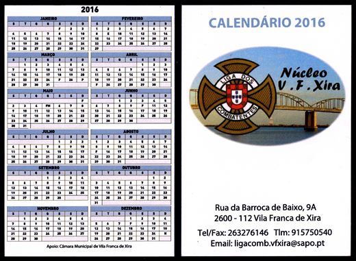 Liga dos Combatentes Nucleo Vila Franca de Xira 2016