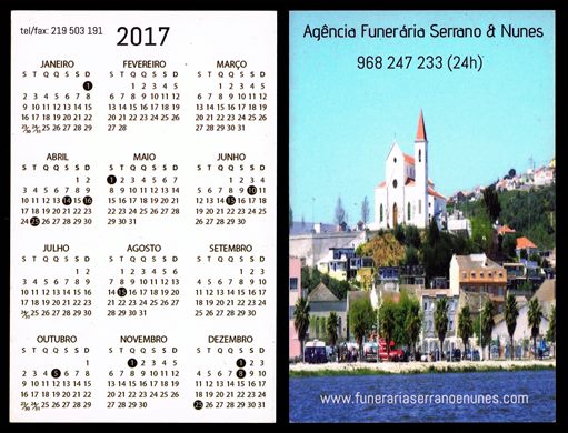 Agencia Funeraria Serrano e Nunes 2017
