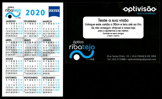 Optica Ribatejo - Optivisao 2020