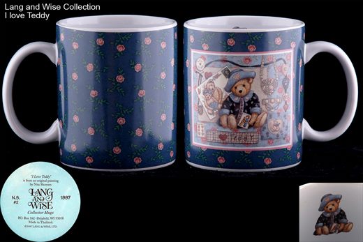 sem nome - ceramica - Lang and Wise Collection - I love Teddy