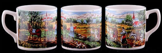 Caneca - Paisagem campestre