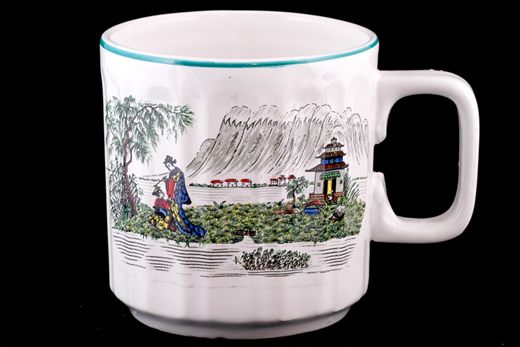 Caneca - Paisagem campestre-China