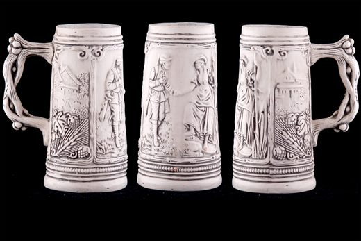 Caneca - Humano - Relevo-figuras humanas