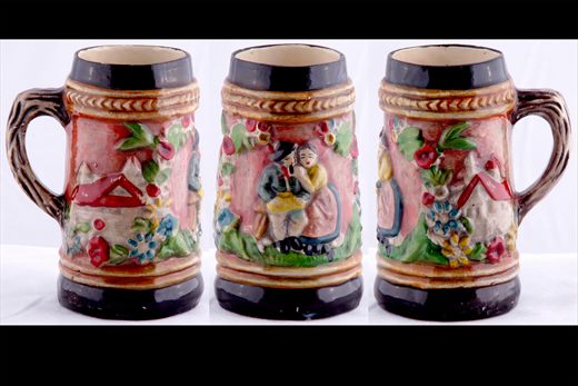 Caneca - Humano - Relevo-figuras humanas