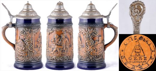 Caneca - Humano - Relevo-figuras humanas