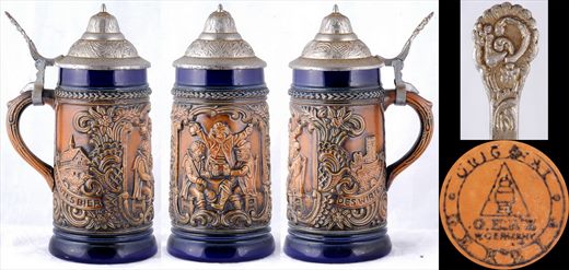 Caneca - Humano - Relevo-figuras humanas