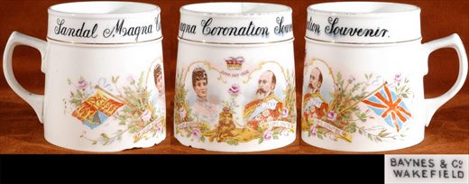 Inglaterra King Edward VII and Queen Alexandra (Coronation 26-06-1902)