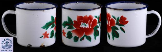 Caneca em esmalte 204P-0 4 7CM