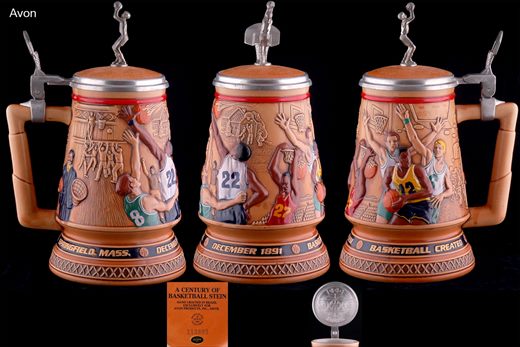 Avon - A Century of Basketball Stein