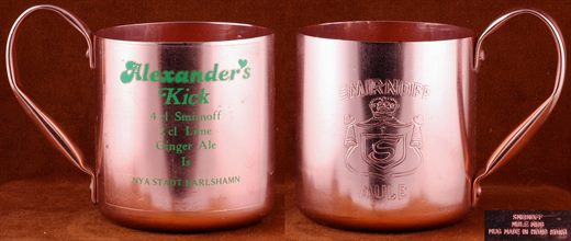 Smirnoff Mule - Alexanders Kick