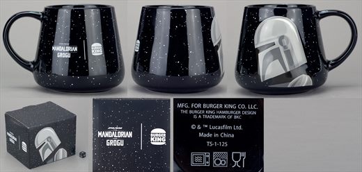 Burger King Star Wars The Mandalorian and Grocu (Mandalorian)
