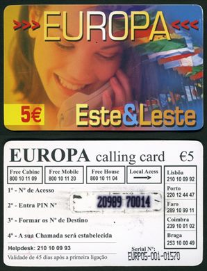 Europa - Este-Lest - 5eur