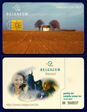 Belgacom Telecard 200BEF
