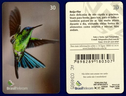 Brasil Telecom - Beija-flor 2003-10