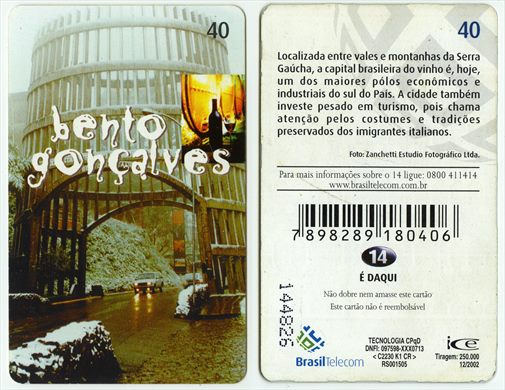 Brasil Telecom - Bento Goncalves 2002-12