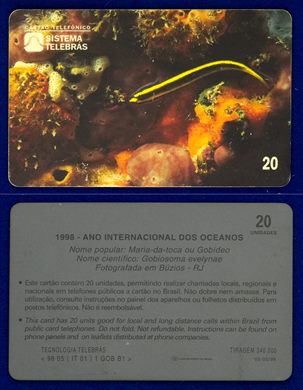 Sistema Telebras - 1998-Ano Internacional do Oceanos 09