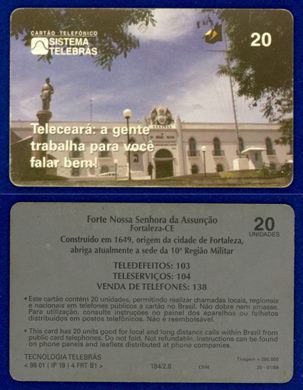 Sistema Telebras - Forte Nossa Senhora da Assuncao Fortaleza-CE